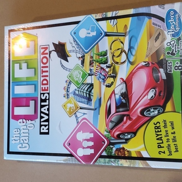 Hasbro Game of Life  Rivals Edition. NIP 2 players Age 8 + - Picture 1 of 6